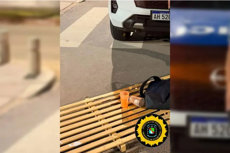 Insólito robo en un hotel: se llevó una parrilla de cama y quiso escapar a pie