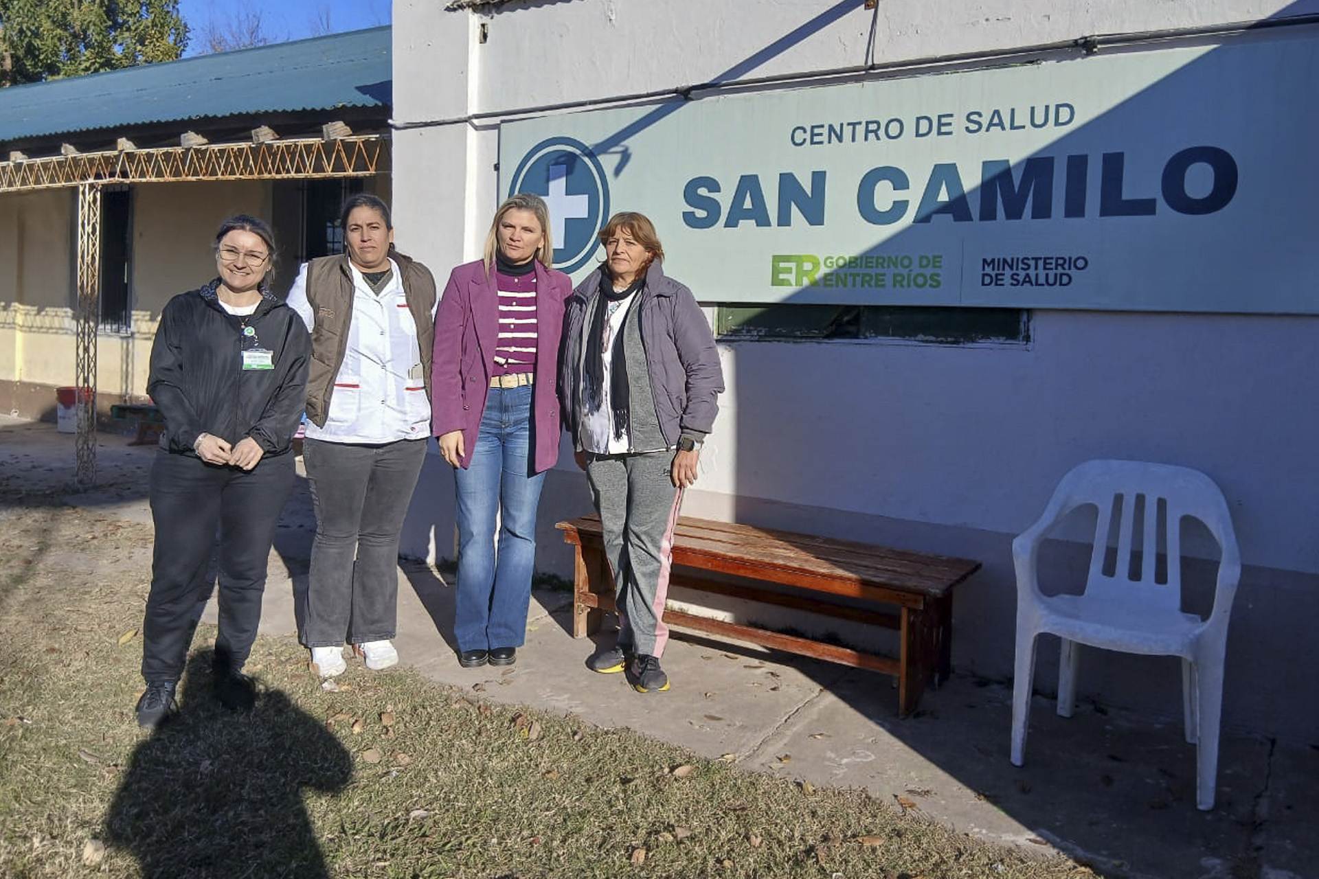 Salud relevó la infraestructura de los centros de atención primaria del departamento Villaguay