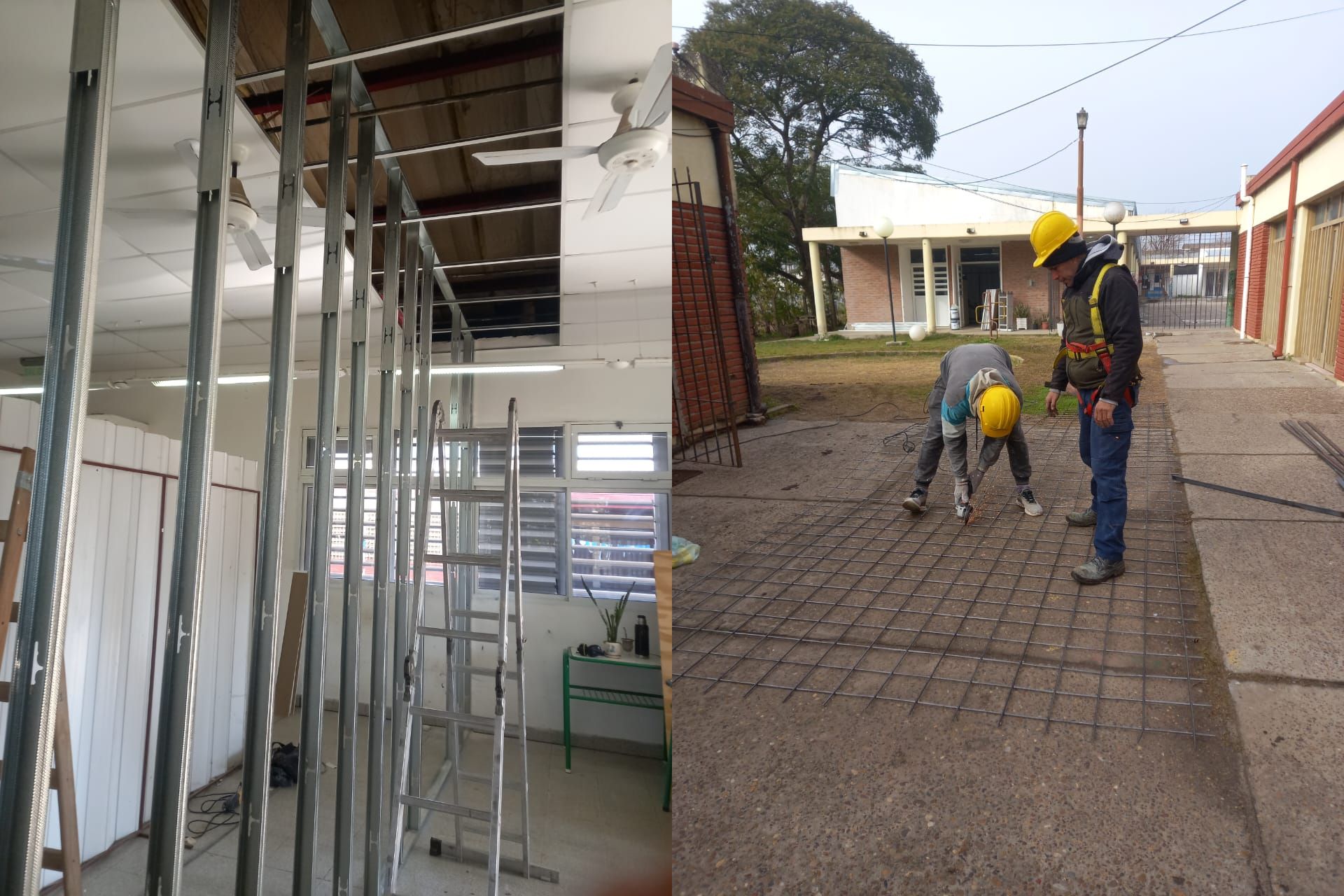 Iniciaron obras en escuela de Gualeguay para mejorar el sistema de provisión de agua