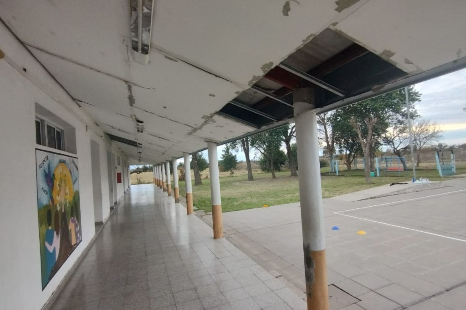 Escuela de Estación Sosa será intervenida para mejorar sus condiciones edilicias
