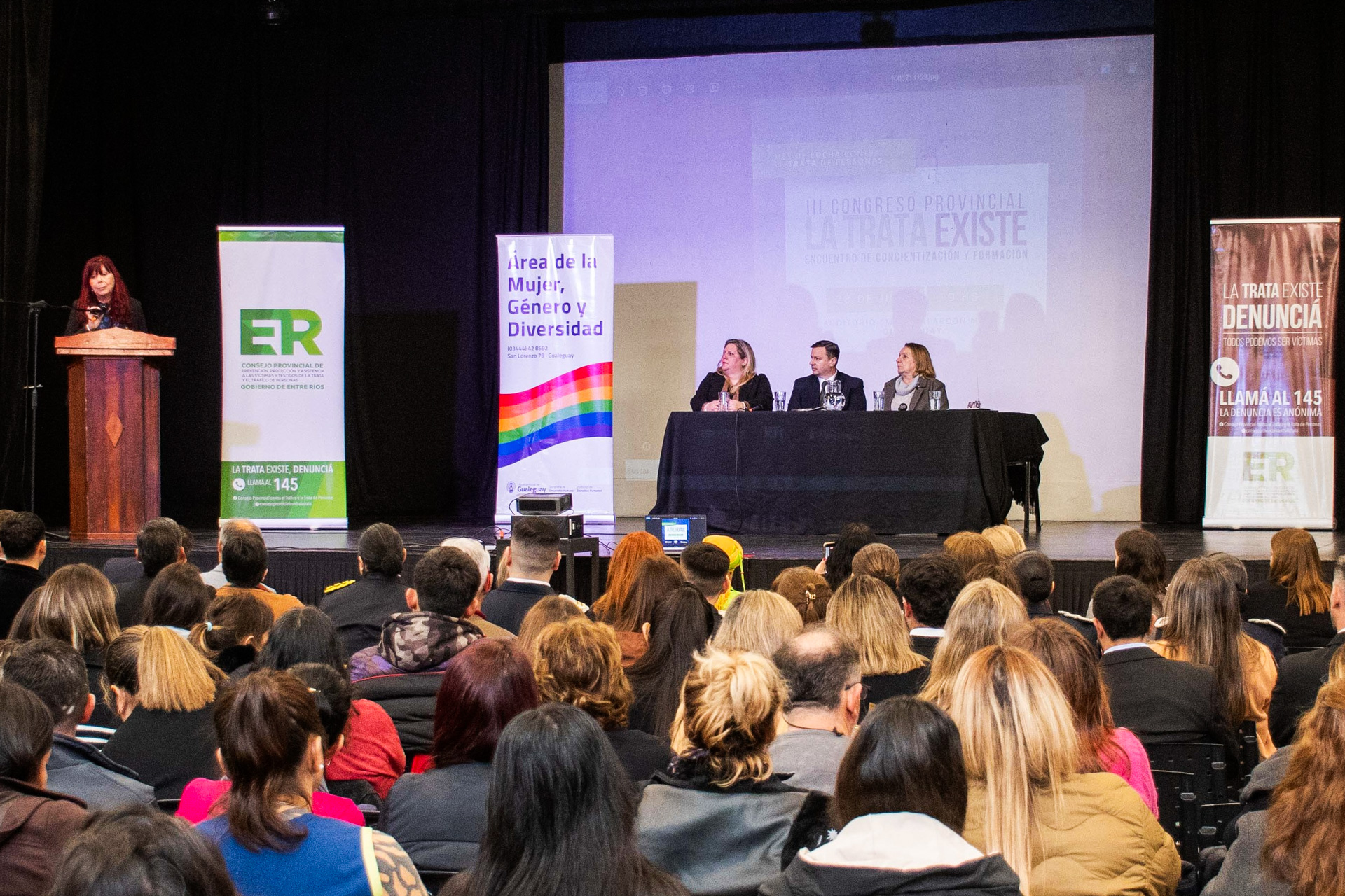 Se realizó en Gualeguay el III Congreso provincial La Trata Existe