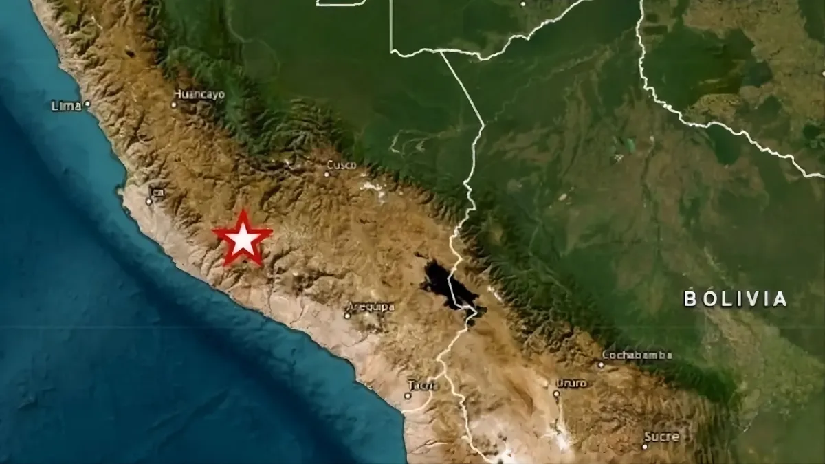 Fuerte terremoto de magnitud 7,2 sacudió a Perú: dónde fue el epicentro