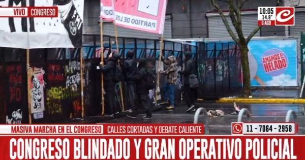 SEGURIDAD El mapa de cortes por la marcha contra la Ley de Tierras: fuerte operativo policial con protocolo antipiquetes