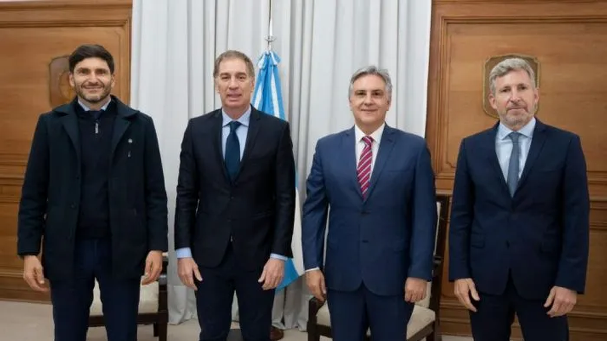 Diego Santilli recibió a tres gobernadores en medio de las negociaicones por las PASO
