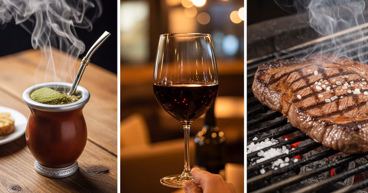 Mate, vino y asado: los números que reflejan la crisis en 3 consumos clásicos de los argentinos