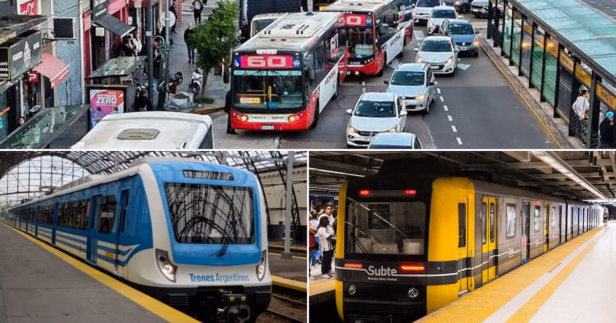 Transporte público en el AMBA: la gente viaja menos y en colectivos hay caídas de hasta el 31%