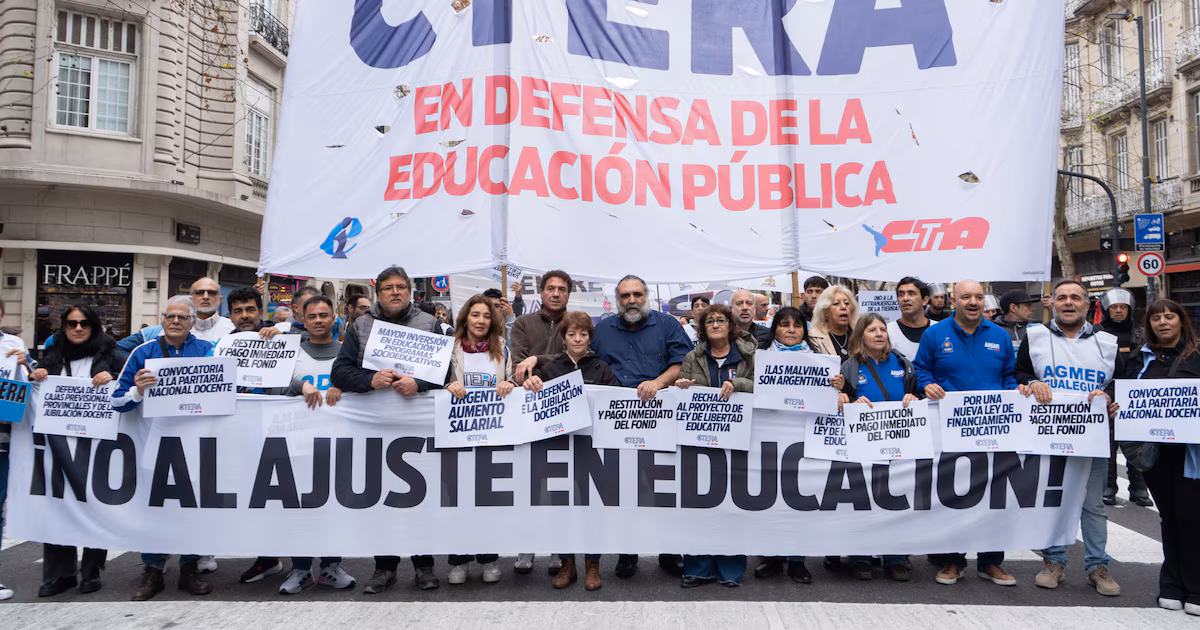 Paro docente: CTERA habló de un alto acatamiento mientras el Gobierno realiza un relevamiento nacional