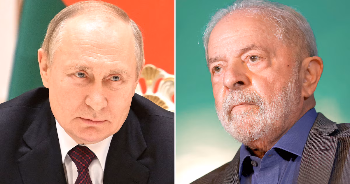 Putin dialogó con Lula da Silva en plena visita de sus asesores a Brasil y abordaron las relaciones del comercio bilateralSegún un comunicado del Kremlin, ambas partes discutieron el fortalecimiento en diversas áreas, incluidos los resultados de la reunión de la Comisión de Alto Nivel Ruso-Brasileña de principios de año