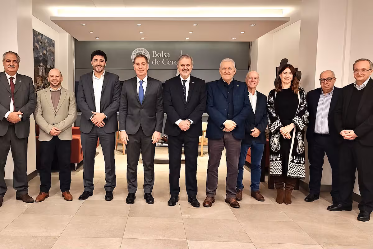Santilli se reunió con referentes del agro y hablaron de inversión, innovación y propiedad intelectual