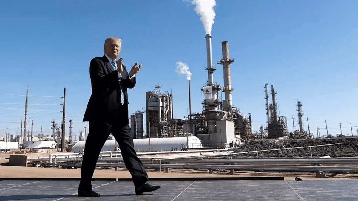 Donald Trump anunció la firma del mayor acuerdo petrolero de la historia con Venezuela