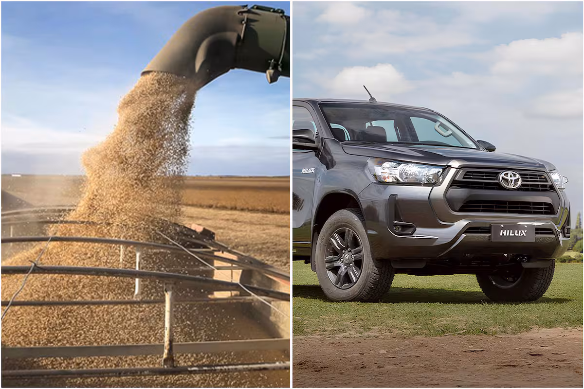Sorpresa: se necesitan hasta 26 toneladas menos de soja para comprar una camioneta 4×4, según un informe