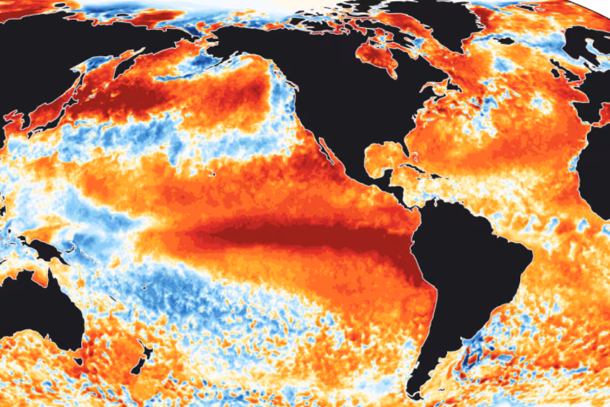 “Súper Niño”: la temperatura del mar alcanzó el nivel más alto en al menos 47 años, advierten desde Europa