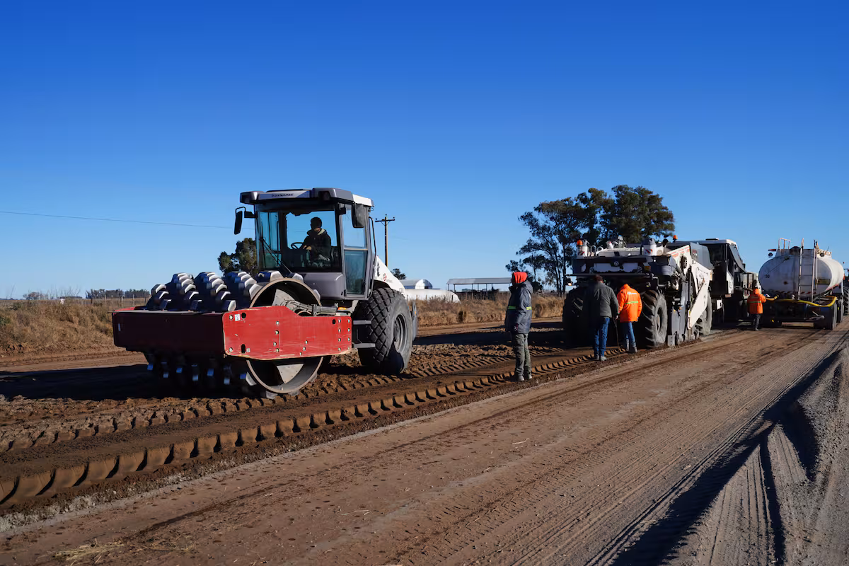 Ruta del cereal: reactivaron una obra clave para el campo bonaerense que atraviesa 650.000 hectáreas productivas