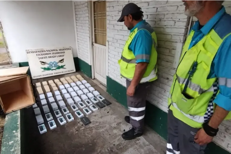 Un escaneo expuso un cargamento ilegal de celulares durante un control en la Ruta 12