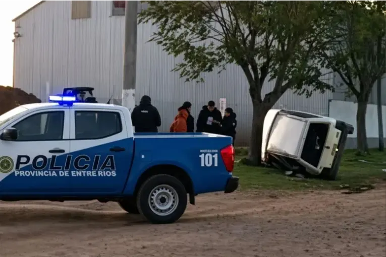 Chajarí: perdió el control, volcó y tenía 1,75 de alcohol en sangre