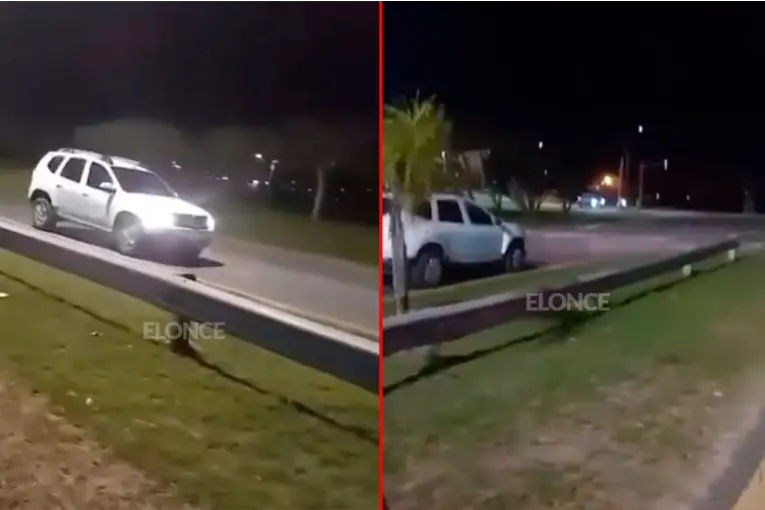 Video: una camioneta circuló en contramano por avenida Circunvalación durante la noche del viernes