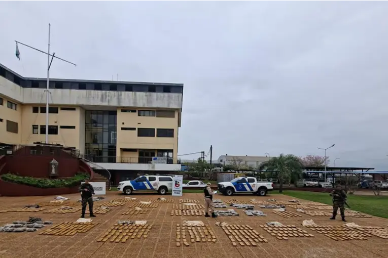 Incautaron más de 400 kilos de marihuana ingresados por el río Paraná