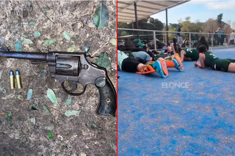 Detuvieron a tres personas y secuestraron armas tras disparos durante partido de hockey