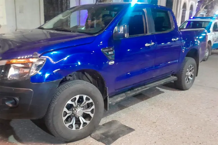 Una camioneta circuló en contramano y a alta velocidad por el centro de una localidad entrerriana
