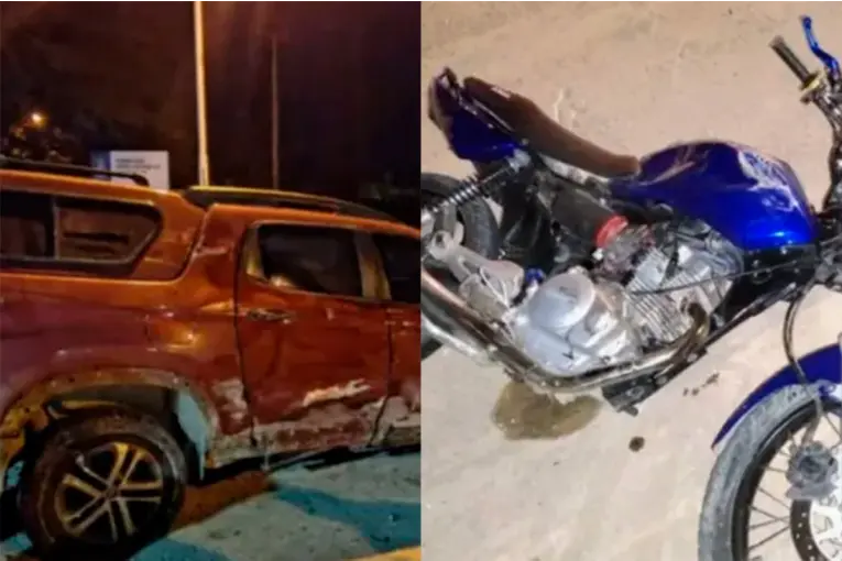 Motociclista de 18 años sufrió graves lesiones tras chocar contra una camioneta en Ruta 131