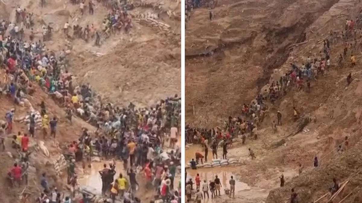 Tragedia en África: más de 100 muertos por el derrumbe de una mina de oro ilegal