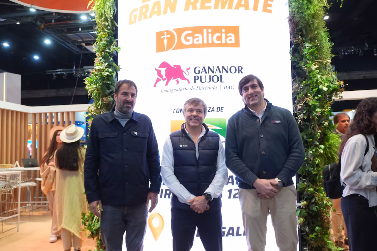 Remate: el centro porteño vibrará con una subasta ganadera de Galicia y Gananor Pujol con Expoagro