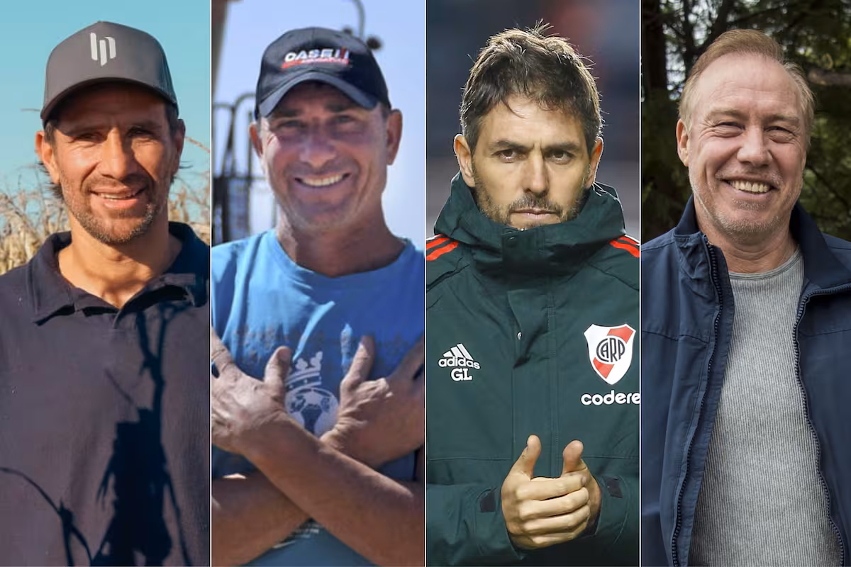 Ponzio, Abbondanzieri, Lux y Sensini volverán a competir, pero esta vez fuera de una cancha