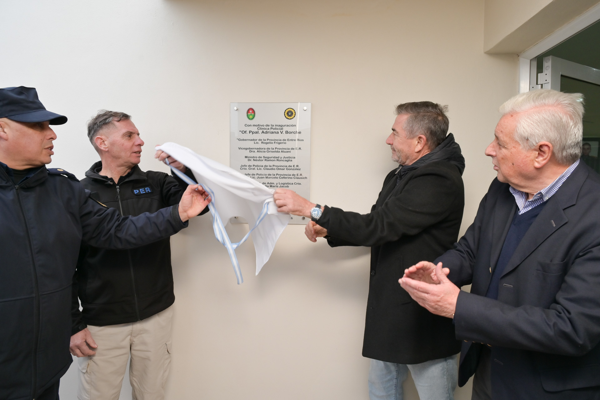 Inauguraron obras de seguridad en Concepción del Uruguay
