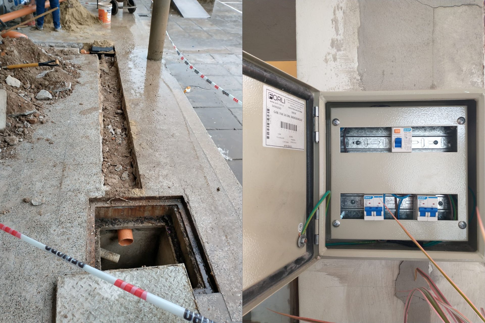 Con trabajos de impermeabilización se mejoran instalaciones de una escuela de Victoria