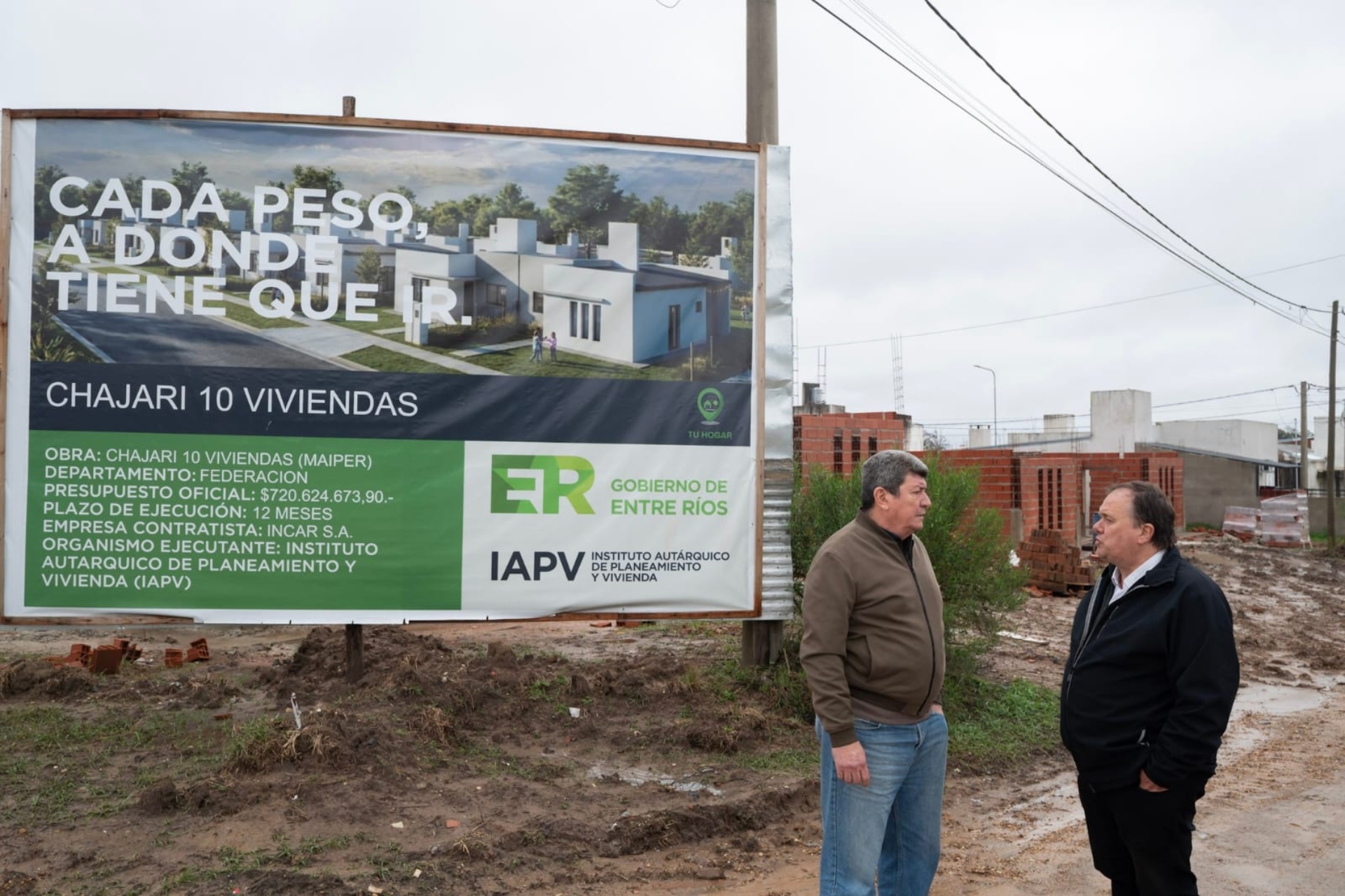 Avanza la construcción de nuevas viviendas en Chajarí y Concordia