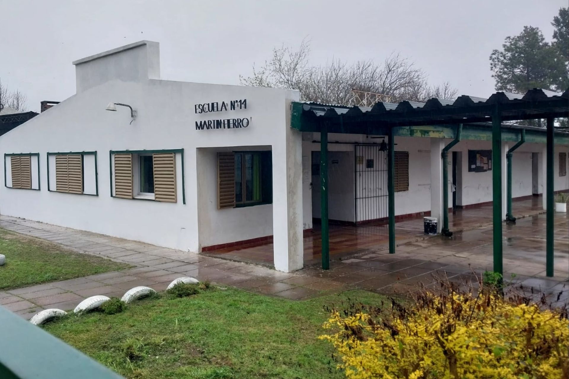 Concretaron reparaciones en escuela de San Víctor para mejorar las condiciones de aprendizaje