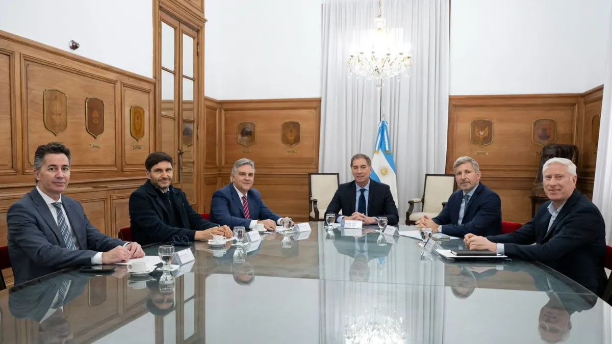 Diego Santilli se reunió con los gobernadores de la Región Centro: foco en rutas, energía y zona fría