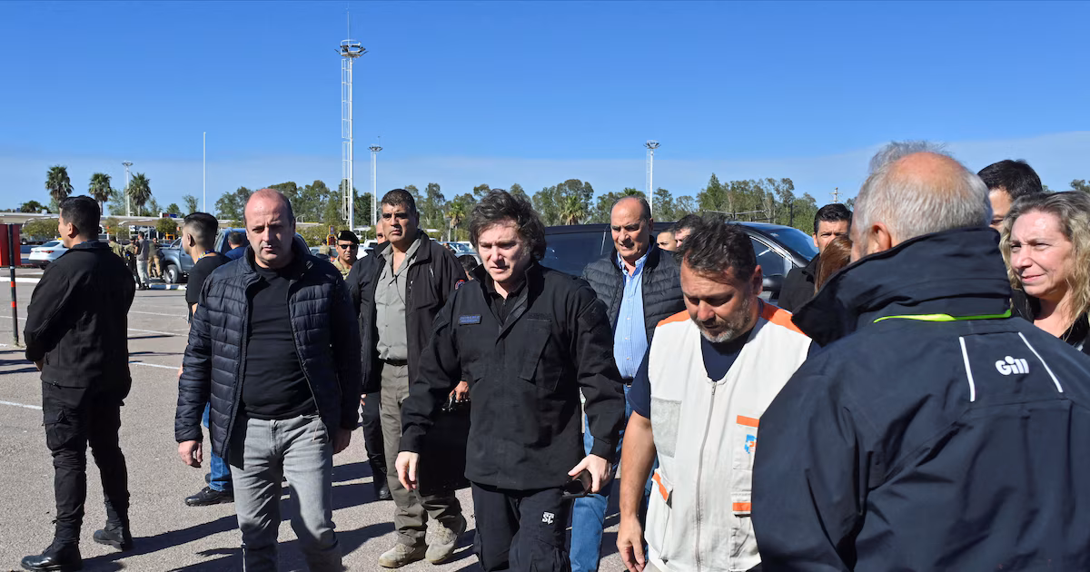Javier Milei visita Bahía Blanca para mostrar las inversiones del RIGI y se activa un operativo por su reelección