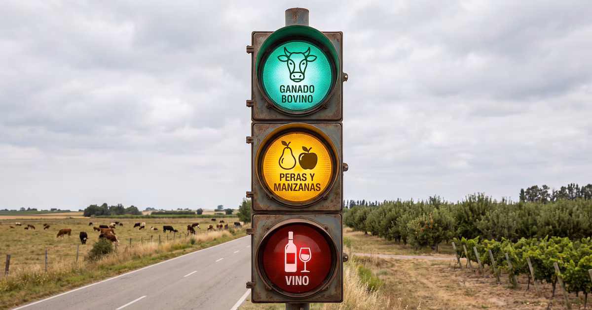 Semáforo del campo: nueve sectores están “en rojo” y solo cuatro se mantienen en pleno crecimiento