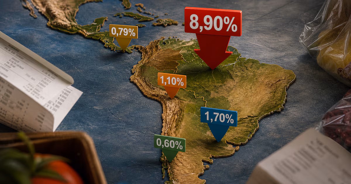 A pesar de la desaceleración, la Argentina sigue siendo el segundo país con mayor inflación de la región