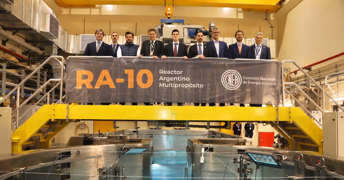 El Gobierno confirmó que el reactor nuclear RA-10 comenzará a funcionar el año que viene