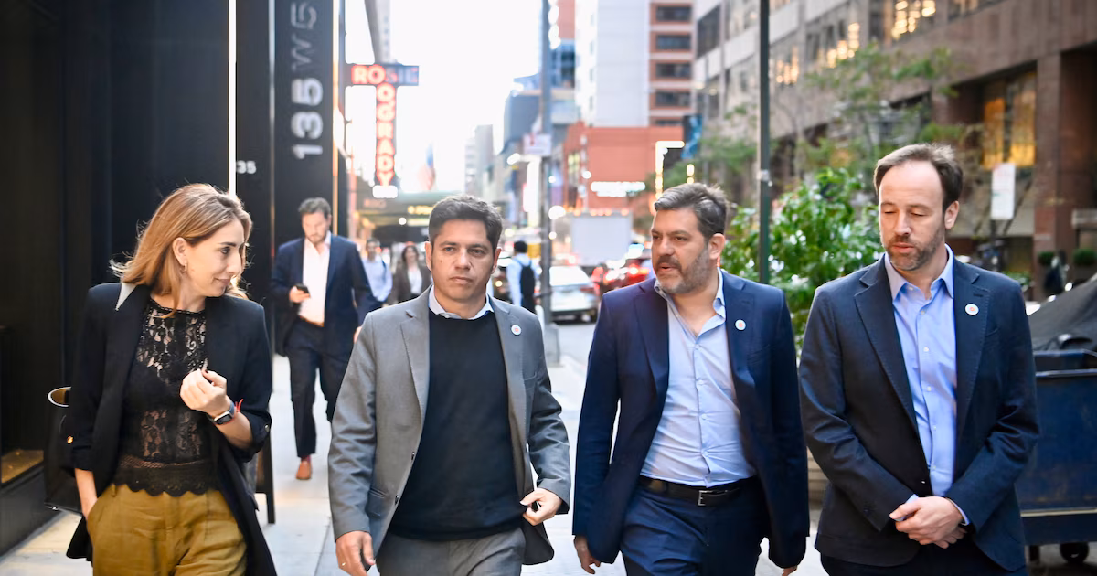 Kicillof abrió su gira en EEUU: se juntó con fondos de inversión para dar una señal a Wall Street