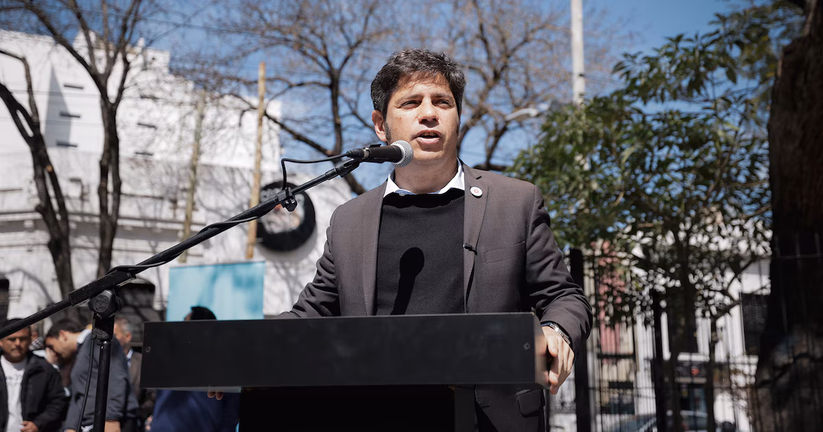 Se lanzó Axel Kicillof para el 2027: “Estamos trabajando para ganarle a Milei”
