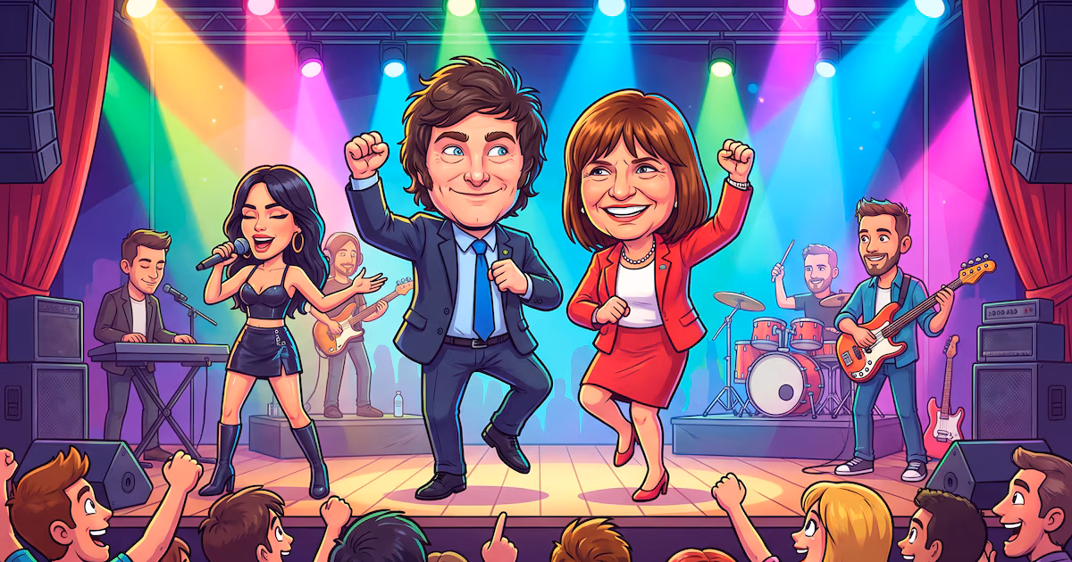Milei habló sobre el video de Patricia Bullrich escuchando a “Lali”