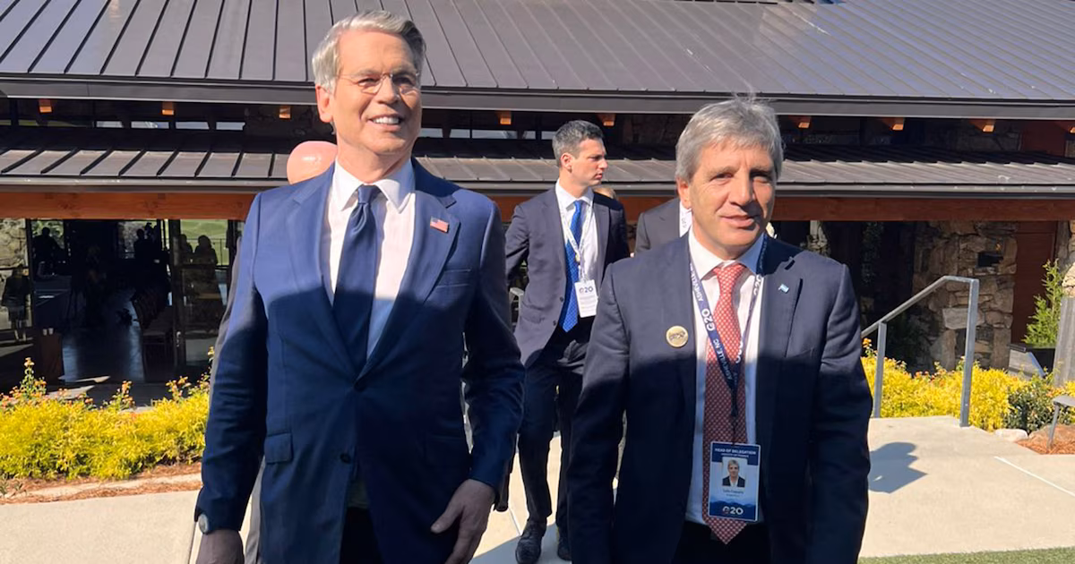 G20 en Estados Unidos: Caputo y Bessent se encontraron para profundizar la alianza bilateral y analizar el tablero internacional