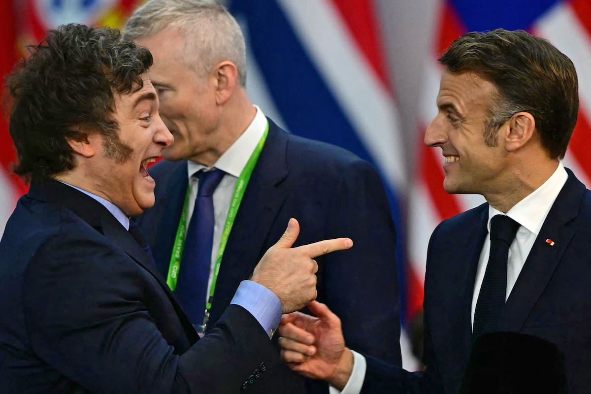 Encuentros privados con empresarios, un premio Nobel y con Macron, la agenda de Milei en París