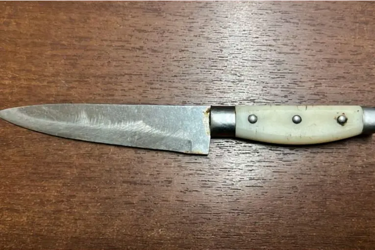Hombre ebrio amenazó a sus familiares con una cuchilla, los echó de la casa y terminó detenido
