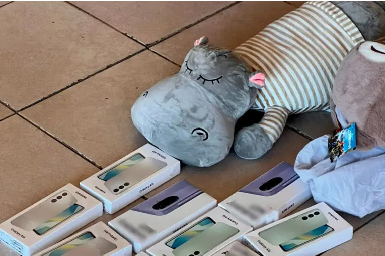 Peluches con celulares adentro: descubrieron 12 dispositivos de contrabando en Ruta 11