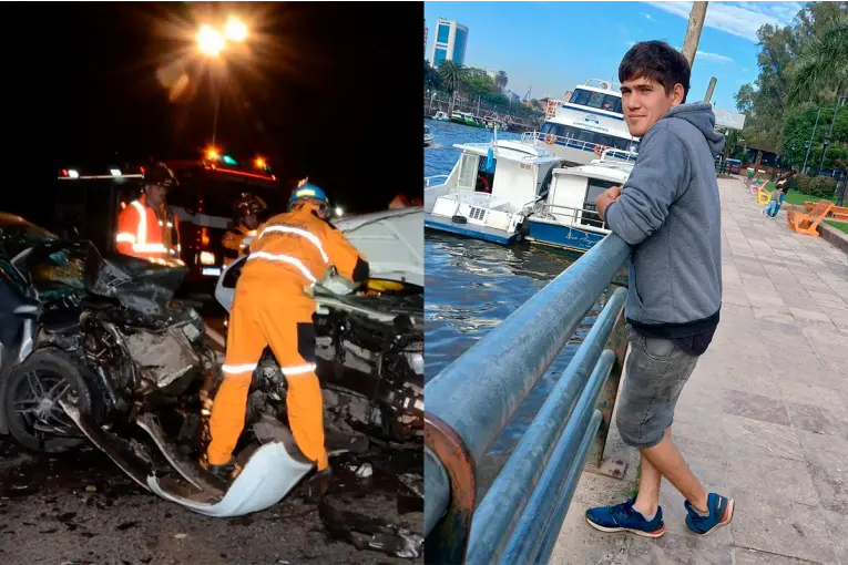 Falleció un joven que permanecía internado tras grave choque en Ruta 135 en Colón
