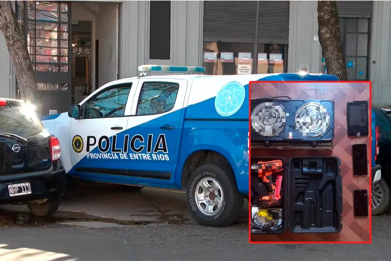 Recuperaron elementos robados del Mercado Sud e identificaron a un joven de 20 años