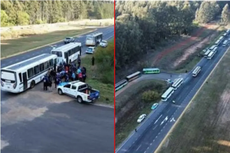 Operativo policial en la Ruta 14: controlaron 35 colectivos, identificaron a 788 personas y detuvieron a un hombre
