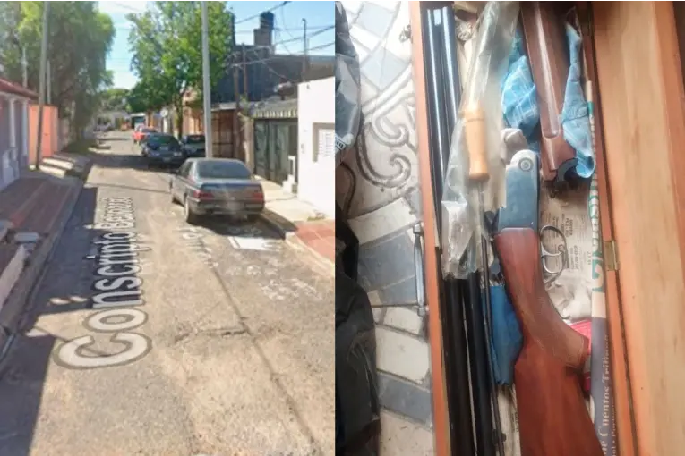 Encontró una escopeta dentro de una caja en plena vía pública de Paraná: investigan quién la dejó
