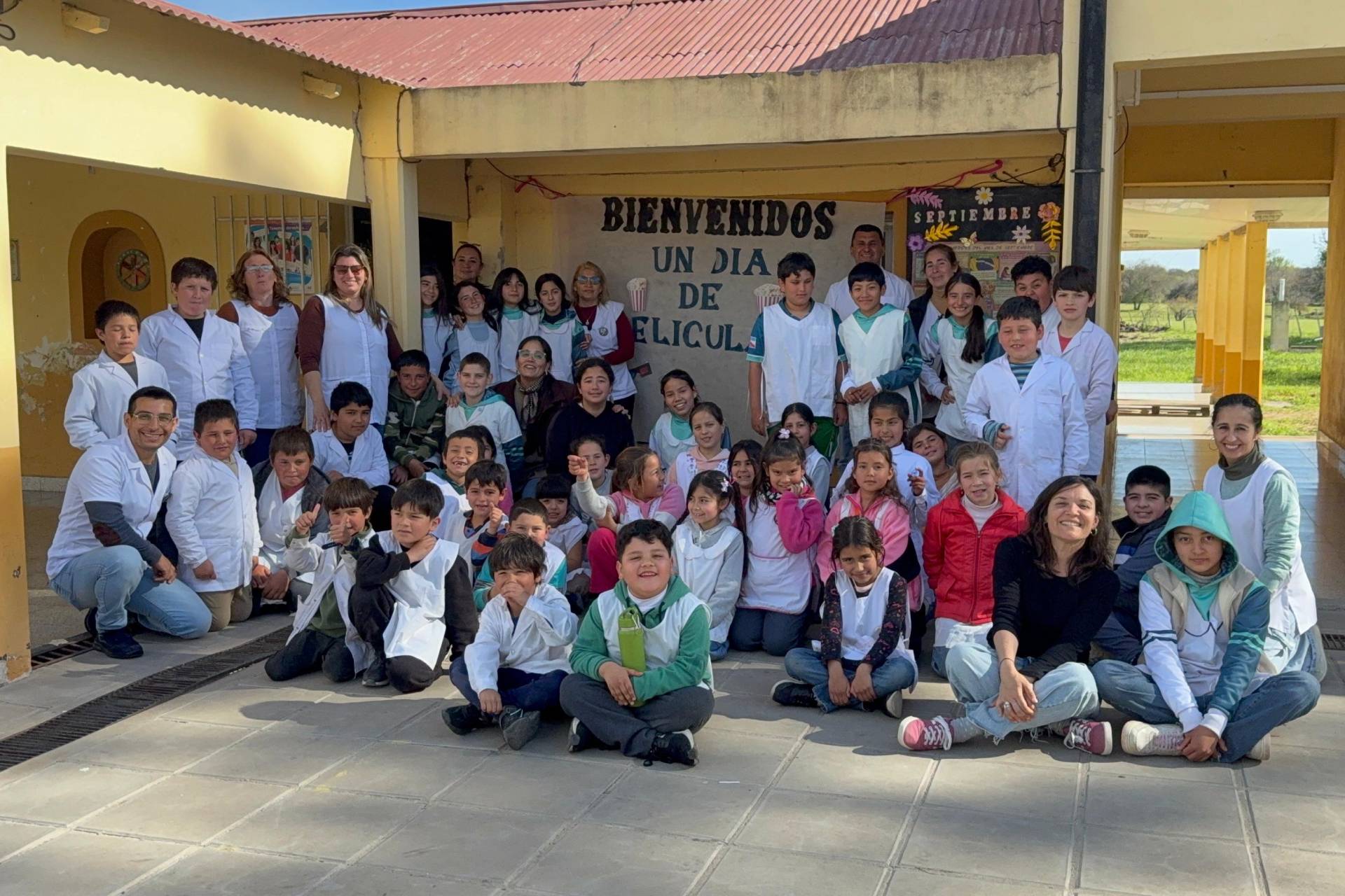El programa Un Día de Película llegó a Mojones Norte