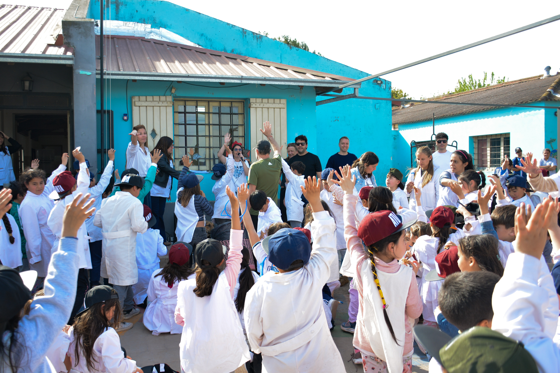 CrecER llegó a Victoria con controles de salud, deporte y actividades para los niños