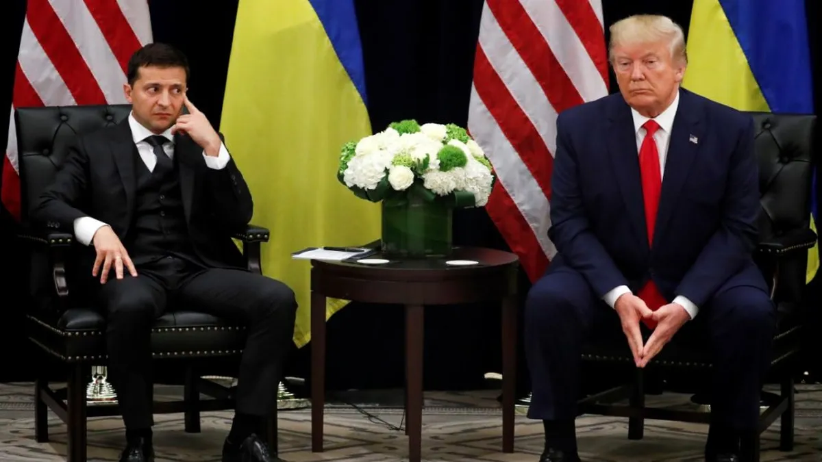 Donald Trump le pedirá a Europa un reembolso por la ayuda de EEUU a Ucrania